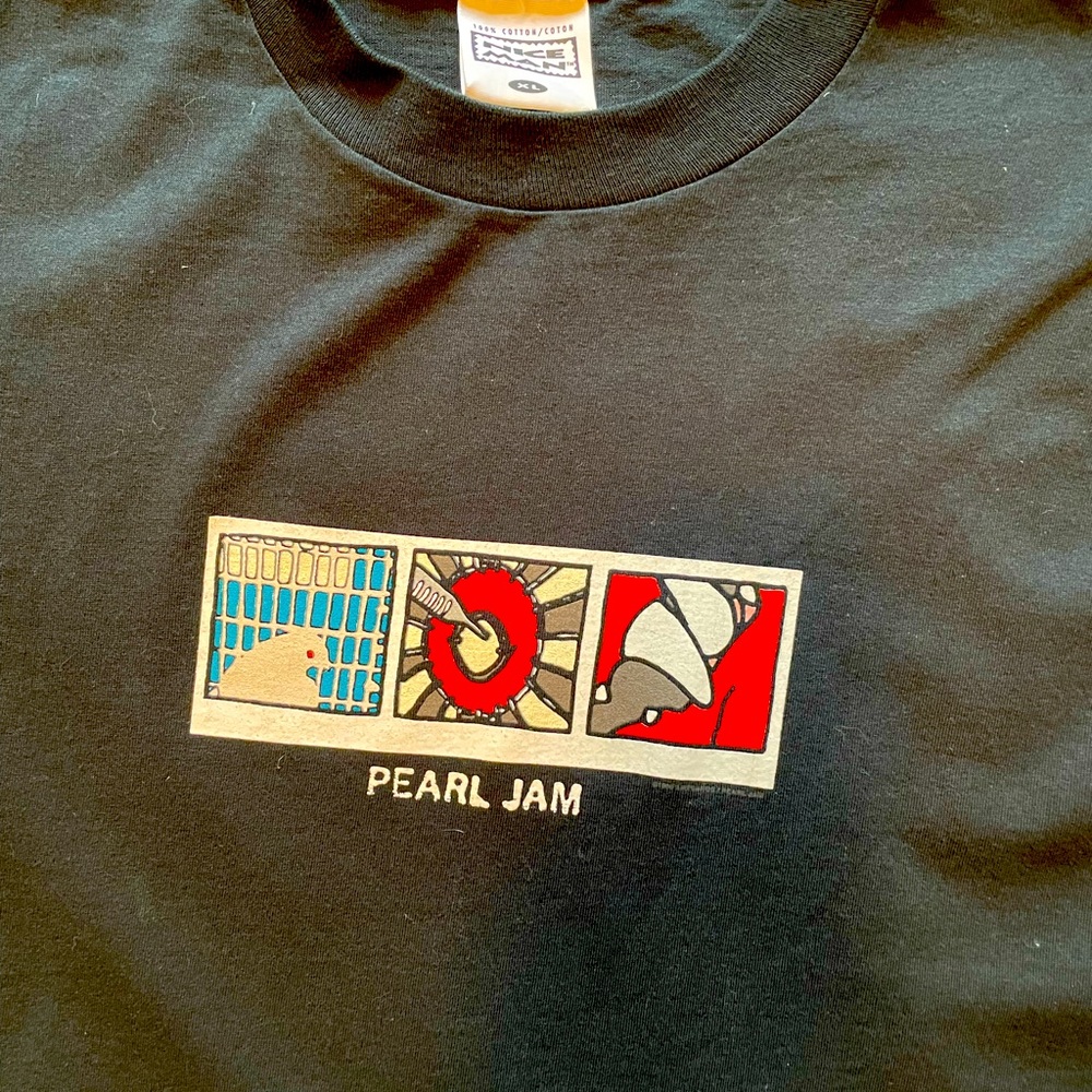 Vintage Pearl Jam Tour XL T-Shirt from 1996 No Code Tour NEVER WORN! Extra Rare!